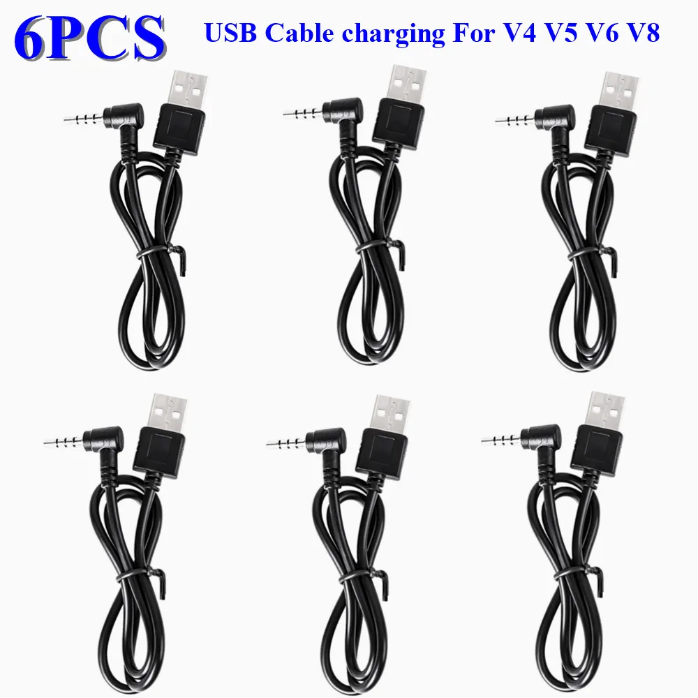 6 шт Интерком USB кабель для V4 V5 V6 V8 Шлем Интерком для зарядки