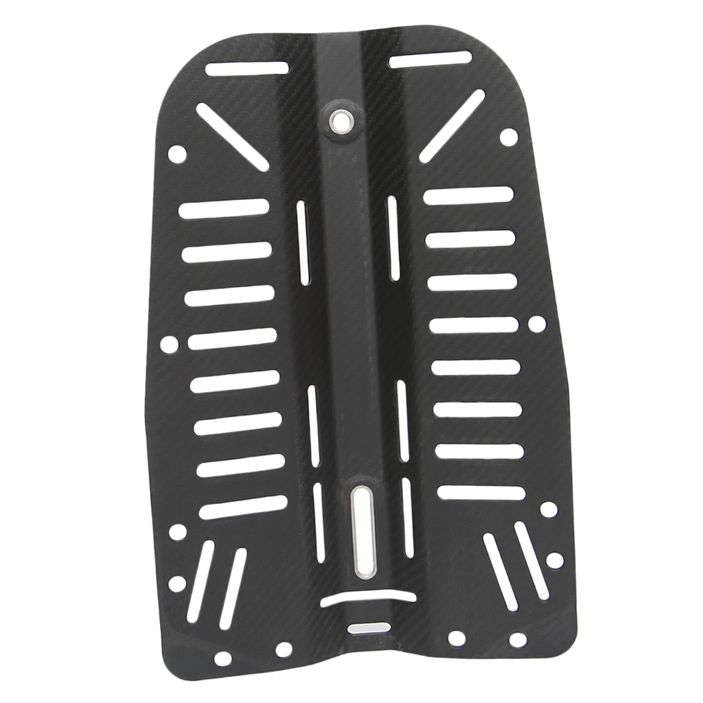 

Technical Diving Backplate Scuba Back Plate Hardware for Harness System Straps Ultra Lightweight High Strength Diving Back Plate
