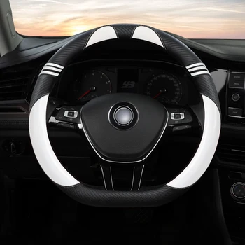 

Full Coverage Eco-leather auto Steering Covers PU Leather steering wheel cover for geely atlas boyue emgrand x7 geeli emgrand