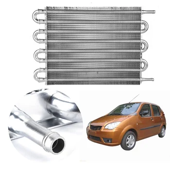 

Quality Aluminum Alloy Car 8 Row Remote Transmission Oil Cooler Kit Reduce Coolant Temperature With Installation Accessories