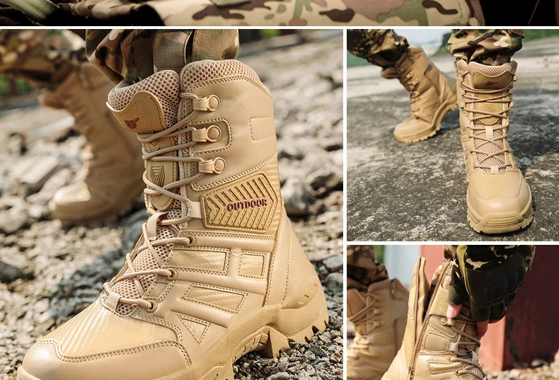 Водонепроницаемые уличные мужские военные тактические ботинки; Botas Tacticas Militar Hombre Bota Tatica; охотничьи армейские ботинки Swat Jungle; походная обувь