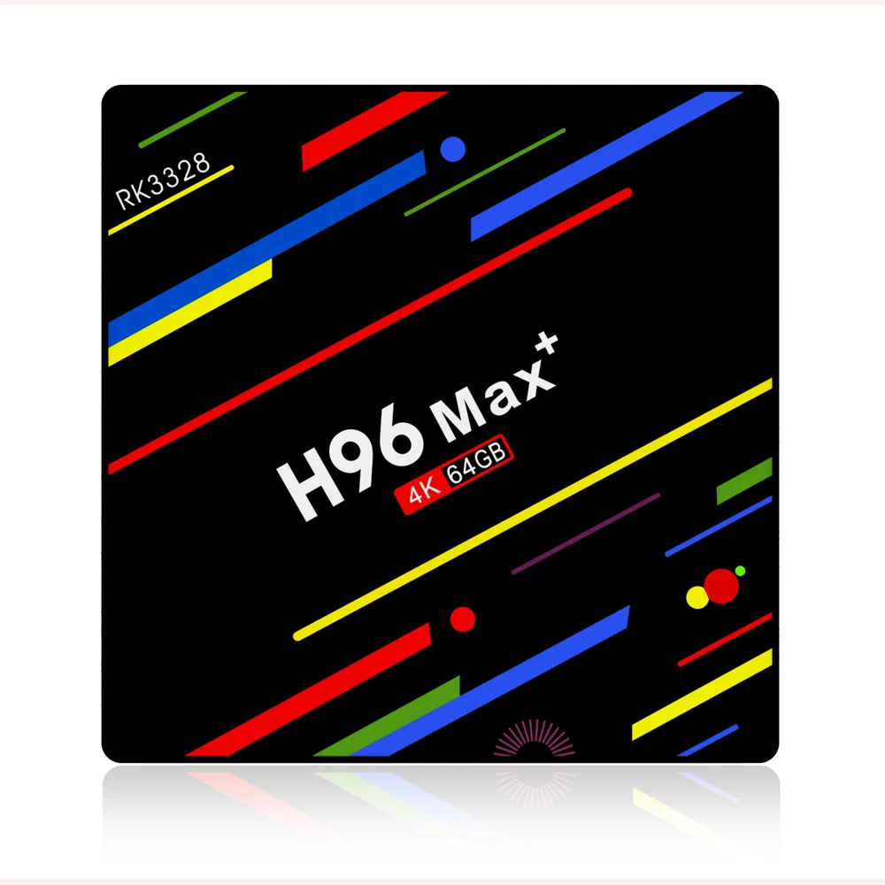 Android 9,0 ТВ приставка H96 Max Plus Rockchip RK3328 4 ГБ 32 ГБ 64 Гб 4K 2,4G 5G Wifi BT4.0 Google Play Netflix Youtube медиаплеер