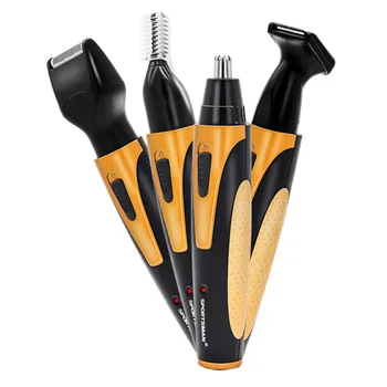 

Electric men's nose trimmer charging shaved nose hair trimr clean mini shaving eyebrow knife set multi-function