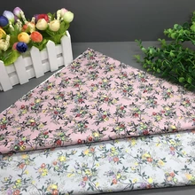 Lychee Life 50x142 см, ткань с цветочным принтом, Модные цветные ткани, ручная работа, швейные принадлежности для одежды, украшения