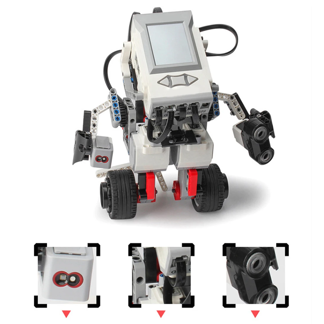 Programmable Model Building Block Assembly Smart Robot Toy Kit DIY Multifunctional Model Educational Learning Kit Children Gift Programmable Model Building Block Assembly Smart Robot Toy Kit DIY Multifunctional Model Educational Learning Kit Children Gift