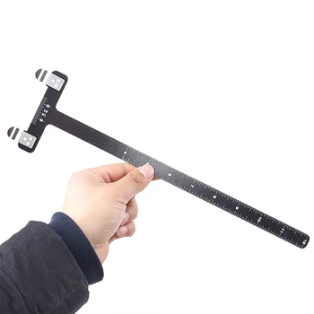 

Archery Accessory Stainless Steel T Square Measuring Brace Height Tool T Ruler for Outdoor Compound Recurve Bow Hunting Shooting