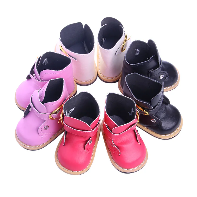 

Fashion mini toy shoes big boots suitable for 18-inch American doll accessories, generation, girl birthday gift