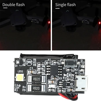 

10W Outdoor Toy Quick Release Searching Drone Accessories Universal Night Cruise Safety LED Flash Light Kit USB Cable