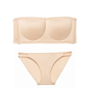 

Strapless Invisible Bra Suit Slip-proof Ring-Free Underwear, Bra-wiping, Sexy, Beautiful Back and Trackless Underwear