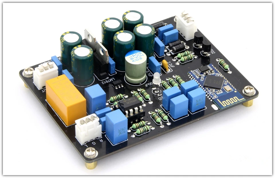 Bluetooth усилитель мощности плата CSR8635 аудио приемник модуль двойной AC12 15V стерео