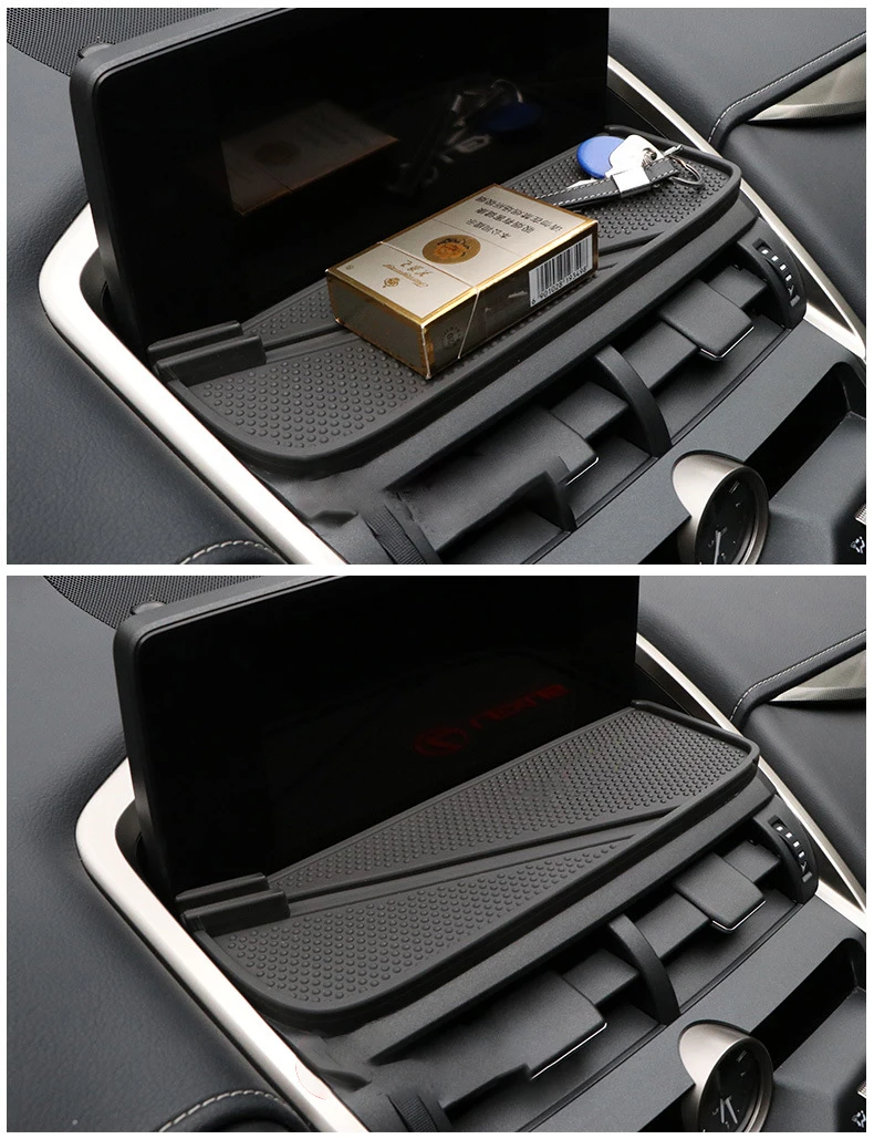 Car Non Slip Mat Car Dashboard Mat Non Slip Dash Mat Car Dashboard Anti-slip Mat Dash Mat Dashmat for Phone Navigation Fit For LHD LEXUS NX200T NX300H 2015 --