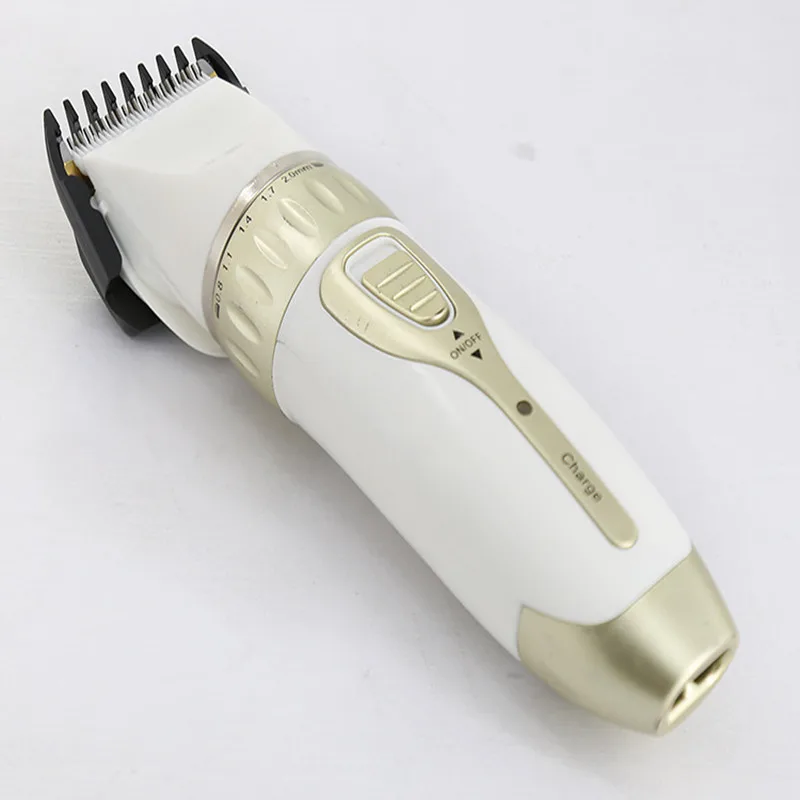 Kemei машинка для стрижки волос, перезаряжаемый триммер для мужчин, Профессиональное использование, фиксация, триммер для бороды, регулируемая машинка для стрижки волос, EU Plug 45D