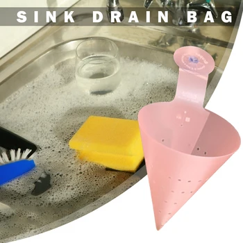 

Kitchen Sink Filter Shelf Vegetable Fruit Filter Suction Sponge Rack Storage Basket Storage Tool Sink Drain Strainer