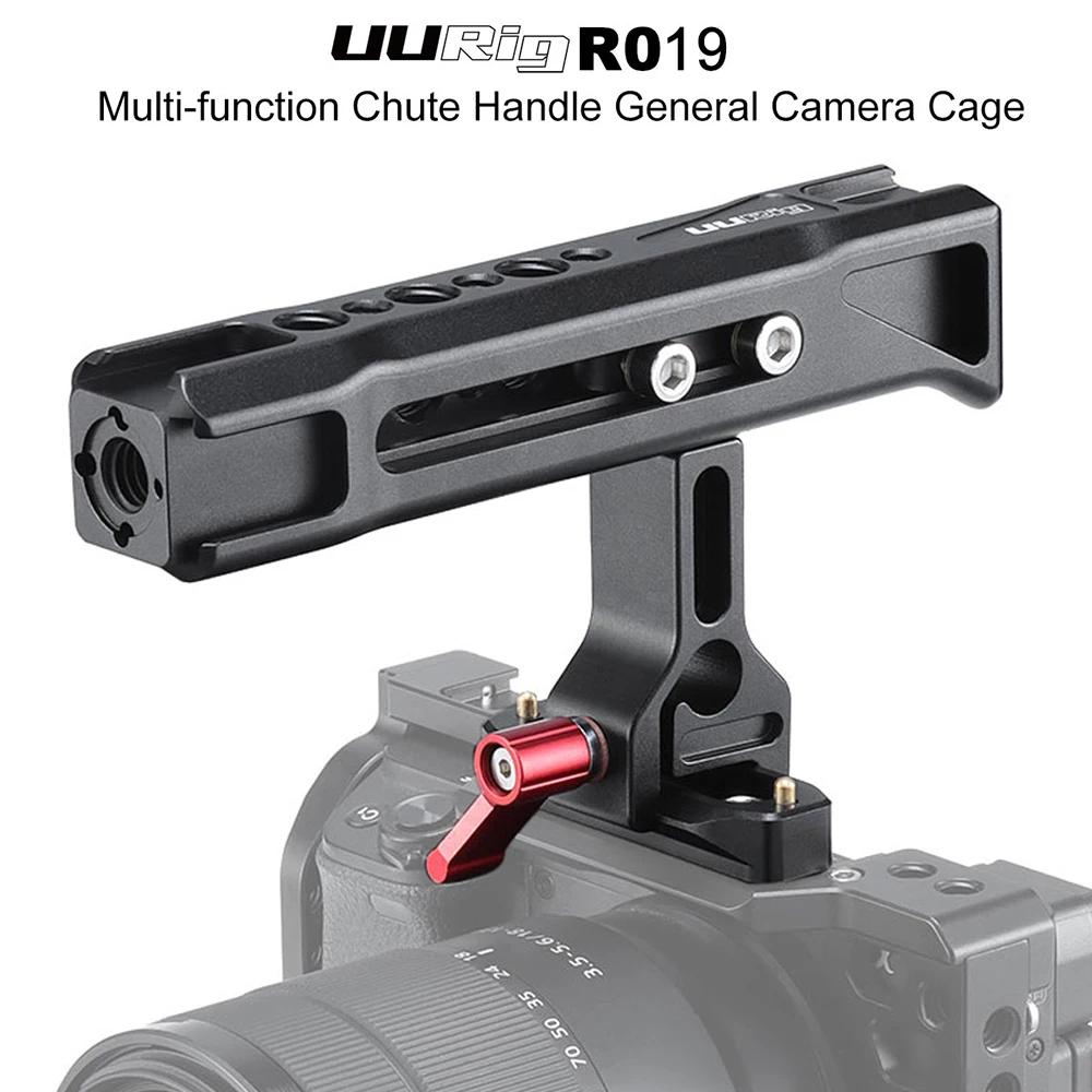 UURig R019 общая ручка скольжения с 1/4 и 3/8 резьбовыми отверстиями крепление для