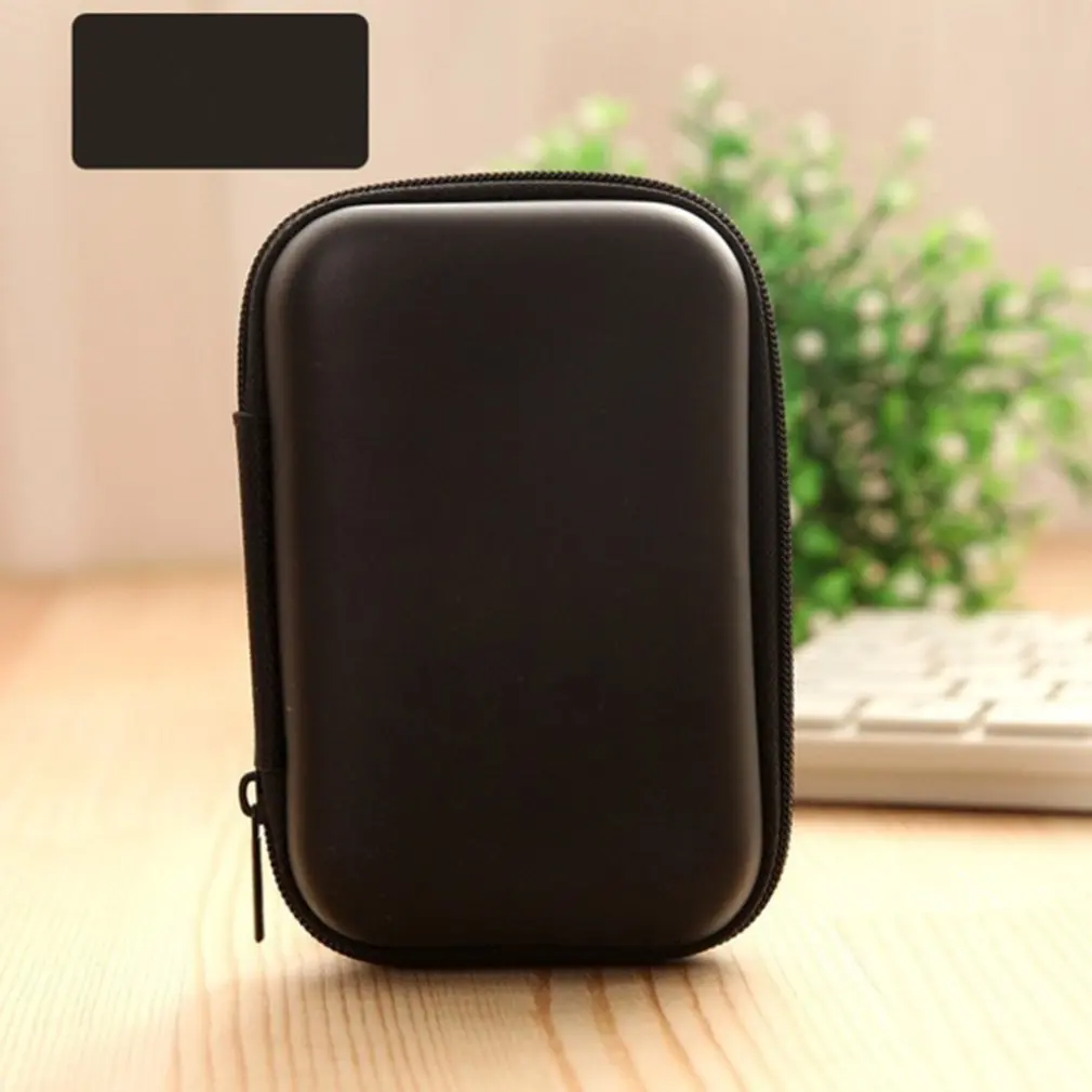 Earphone data cable storage bag Packing eva earphone storage box digital camera bag Hard Protective Travel Carrying Case