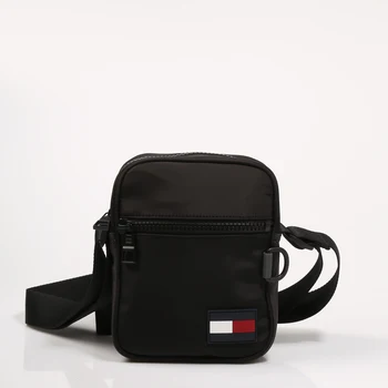 

TOMMY HILFIGER SHOULDER bag MINI REPORTER BLACK AM0AM05827BDS Black Canvas-BLACK SHOULDER STRAP 71792