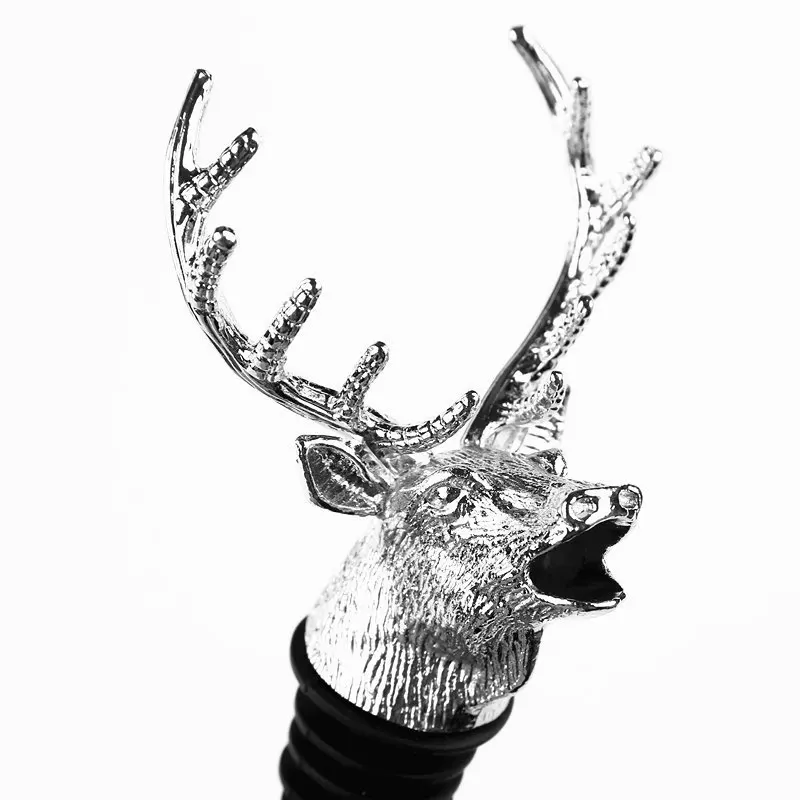 Creative Dispenser For Wine Jagermeister Zinc Alloy Deer Head