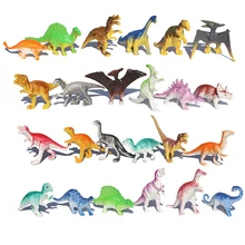 10 pçs/lote mini dinossauro modelo crianças brinquedos educativos pequena simulação figuras animais crianças brinquedos para o presente do menino animal