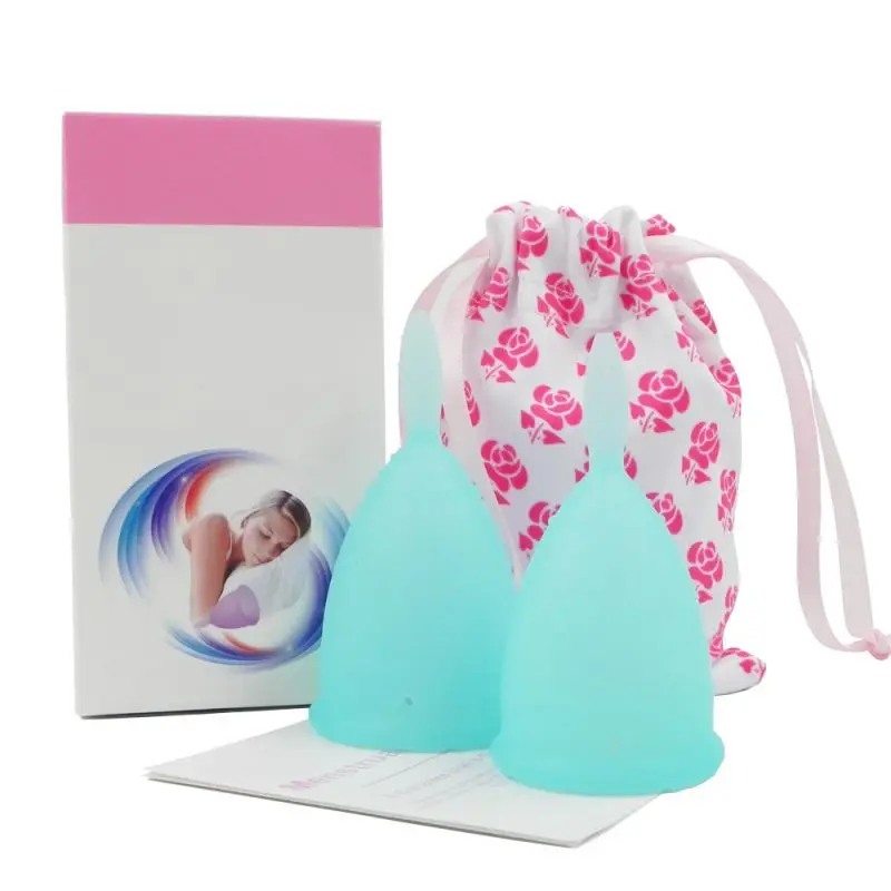 

EDC Outdoor Safe Tool Women Famale Hygiene Product Large Size Reusable Medical Silicone Soft Menstrual Period Medical Cup