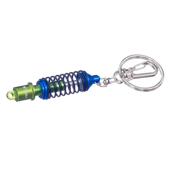 

Universal Blue Turbo Charger Bearing Spinning Turbine Key Chain Ring FOB