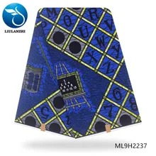 BEAUTIFICAL хлопок нигерийский принт воск настоящий воск 6 ярдов/партия торговля африканская вощеная ткань принтом высокое качество ML9H2226-42