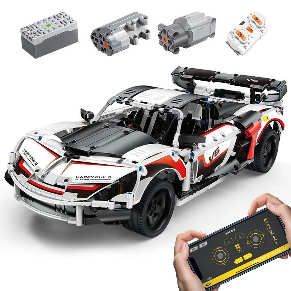 DHL 20097 Technic Автомобильные Игрушки совместимы с MOC 31714 Exige V6 модель автомобиля