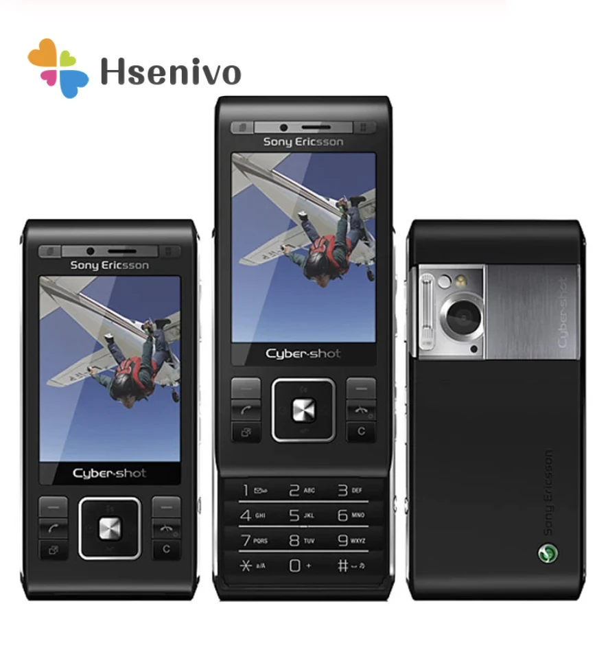 Мобильный телефон Sony Ericsson C905 100% оригинал 8MP wi fi Bluetooth 3G GSM разблокированный год