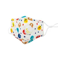 Children's Masks 3d Cartoon Mask Breathing Printing Sunscreen Mask Washable Headband Masque Mascarilla Cubrebocas Respirator 1