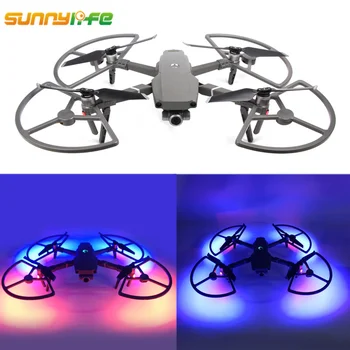 

Sunnylife DJI Mavic 2 ZOOM Drone 8743F LED Propeller Guards Props Protector + Landing Gear Skid DJI MAVIC 2 PRO Accessories