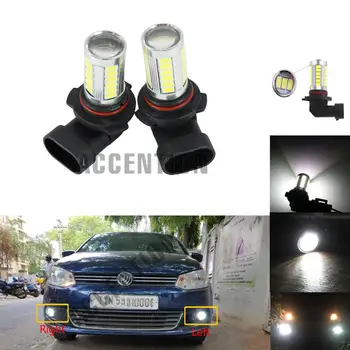 

2Pcs LED Car Light Bulbs For VW Polo Vento Sedan Saloon 2011 2012 2013 2014 2015 2016 New LED Fog Light Fog Lamp Bulbs