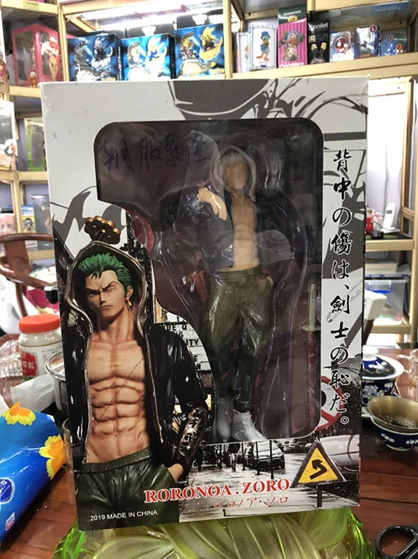 

Anime ONE PIECE Roronoa Zoro Street Trends statue The straw hat Pirates PVC Action Figure Collection Model Toy