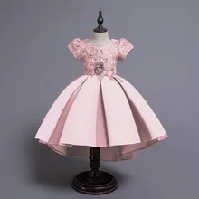 Детское платье для девочек; платье для маленьких девочек; платье принцессы с короткими рукавами; детское платье; вечерние платья для дня рождения; одежда для свадьбы; vestidos