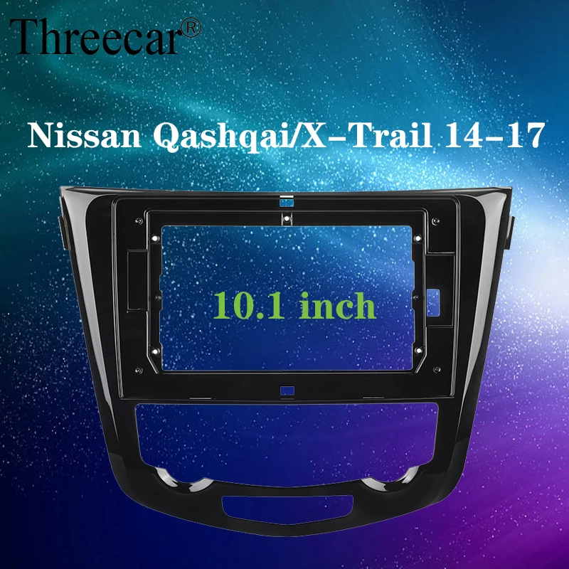 2Din Автомобиль Радио панель Рама Подходит для Nissan X Trail 3 T32 Qashqai 1 J10 2013 2017 Android Панель
