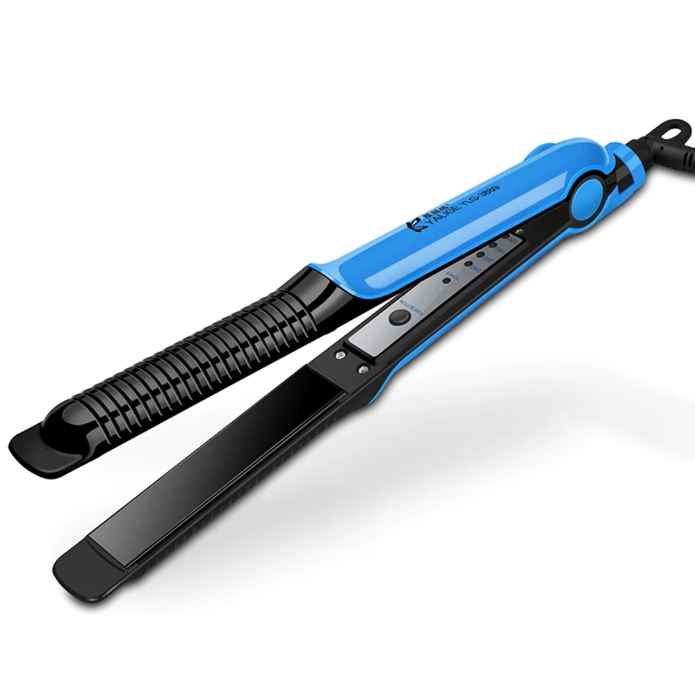 

Ceramic tourmaline ionic flat iron hair straighten professional titanium hair straightener quick heating Iron with wide rizador