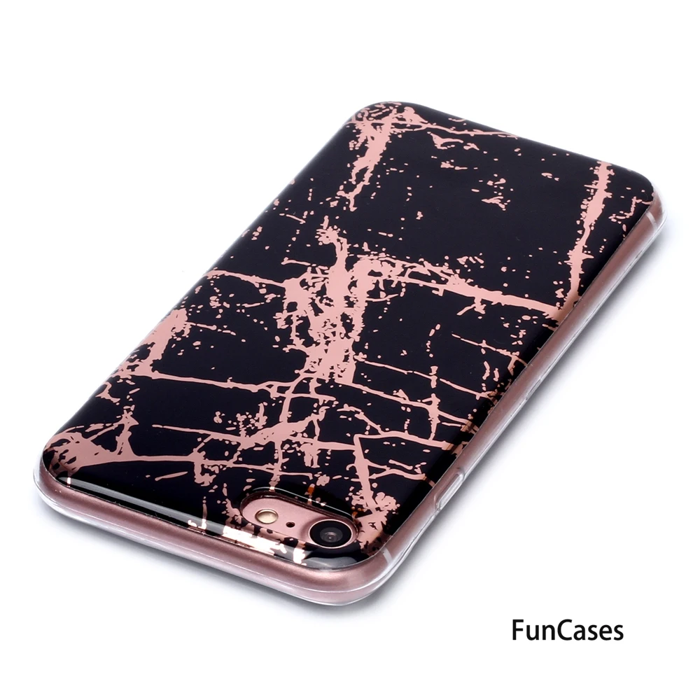 Чехлы для задней панели чехлы iPhone 6 розовое золото мягкий силиконовый чехол