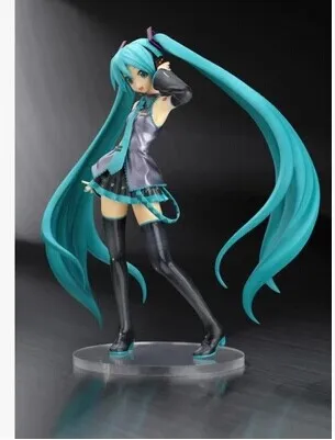 

Cartoon Doll Model Ornaments 2 Generation Hatsune Miku Eyes Fabulous Pretty Girl Model Garage Kit Boxed