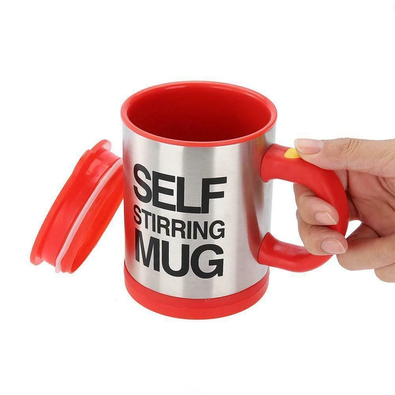 Caneca automatica isolada dupla 400 мл agitadora de leite café caneca térmica aço inоксиdavel xinteligente com isol|Шейкер