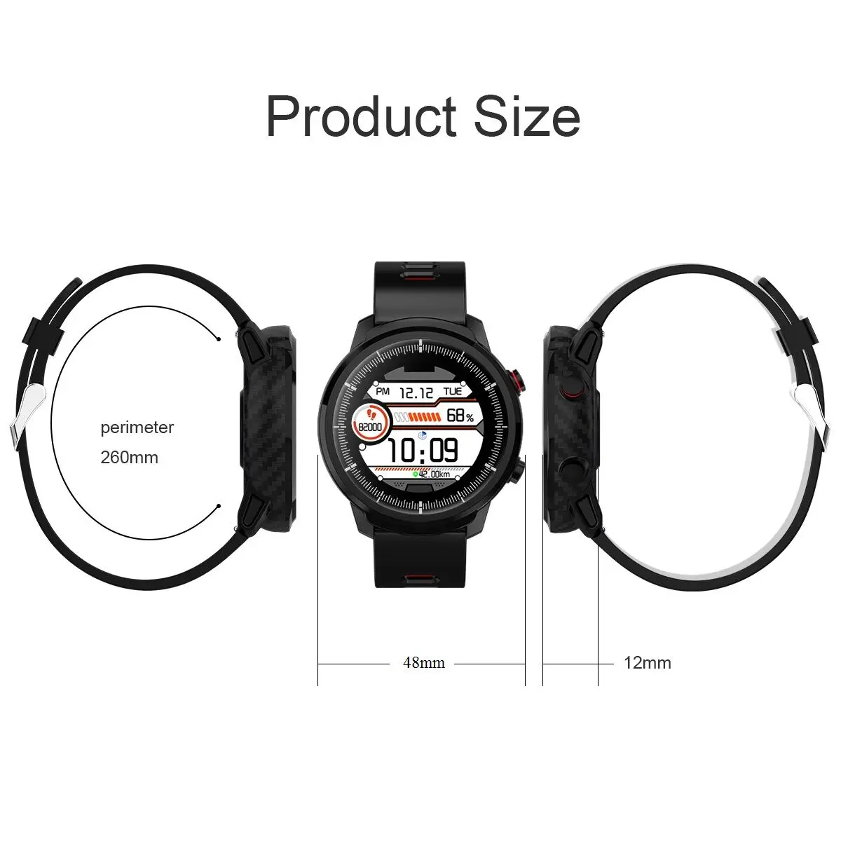 Новые умные часы SENBONO S10 plus, мужские водонепроницаемые спортивные часы, мониторинг сердечного ритма, wo мужские умные часы для IOS Android