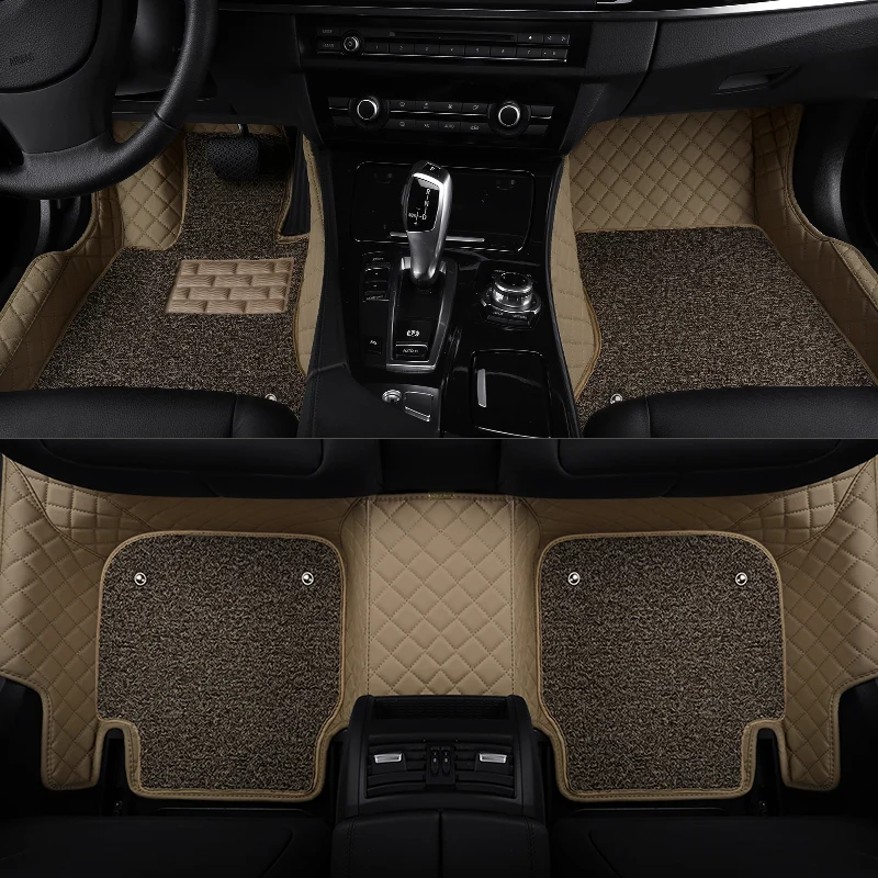 AutoDecorun пользовательские автомобильные коврики для Mitsubishi Outlander ASX Pajero Sport Grandis