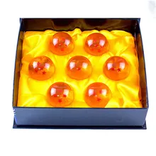 Лидер продаж 7 шт./компл. Dragon Ball Z 7 Звезд Хрустальный шар с рисунками из комикса «Жемчуг дракона», 2 размера на выбор 3,5 см/4,2 см коробки упакованы