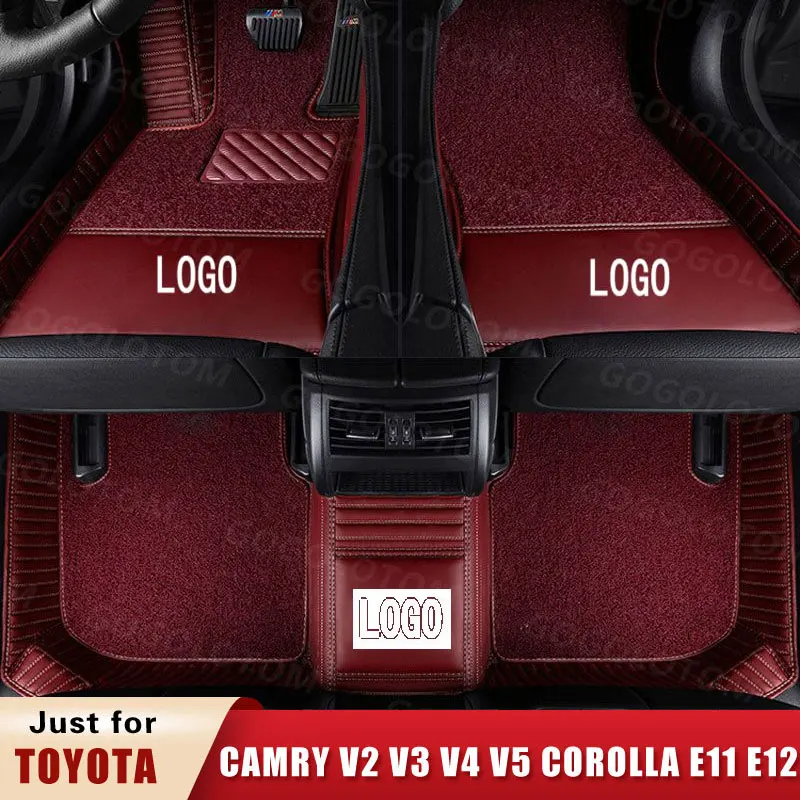 

Автомобильные коврики под заказ для Toyota CAMRY V2 V3 V4 V5 E11 E12 Sedan, автомобильный коврик для багажника 2000-2020 лет, напольный коврик