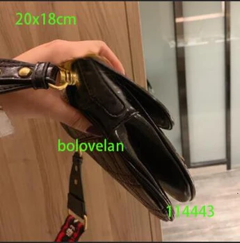 

European top brand metal letter retro rhinestone saddle bag shoulder bag Messenger bag luxury handbags women bags designer