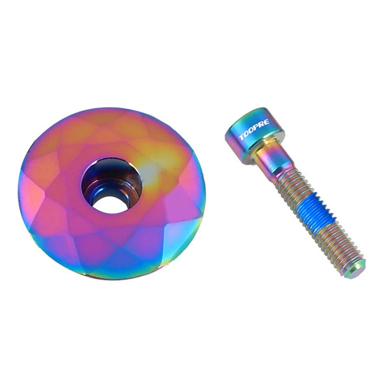 

Road bike Headset Cap Screw Mountain Bike Tube Cover Screw Stem Spacer