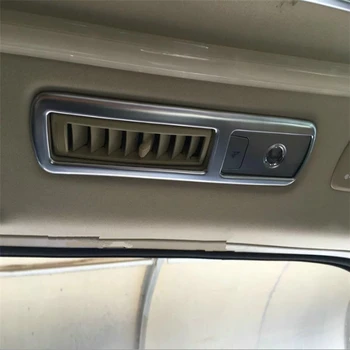 

WELKINRY For Toyota Alphard Vellfire AH30 2015-2020 ABS chrome rear tail car roof top air conditioning outlet air vent trim