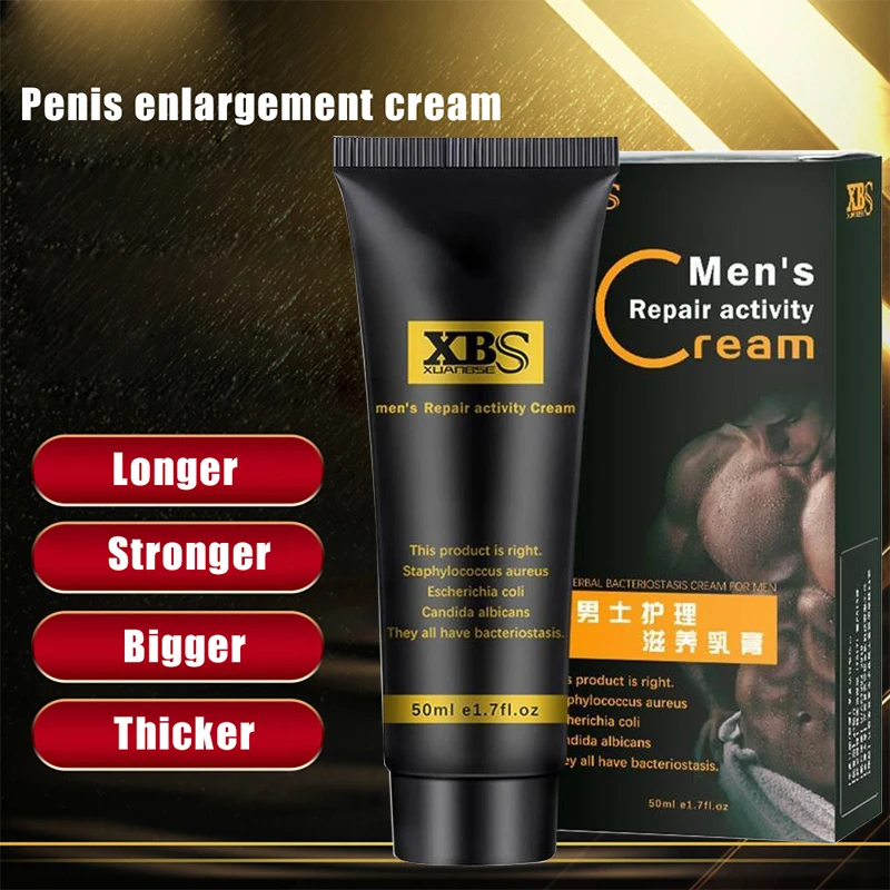 50ML Big Penis Enlargement Cream for Man Lasting Erection Gel Male Increase Size Xxl Stronge