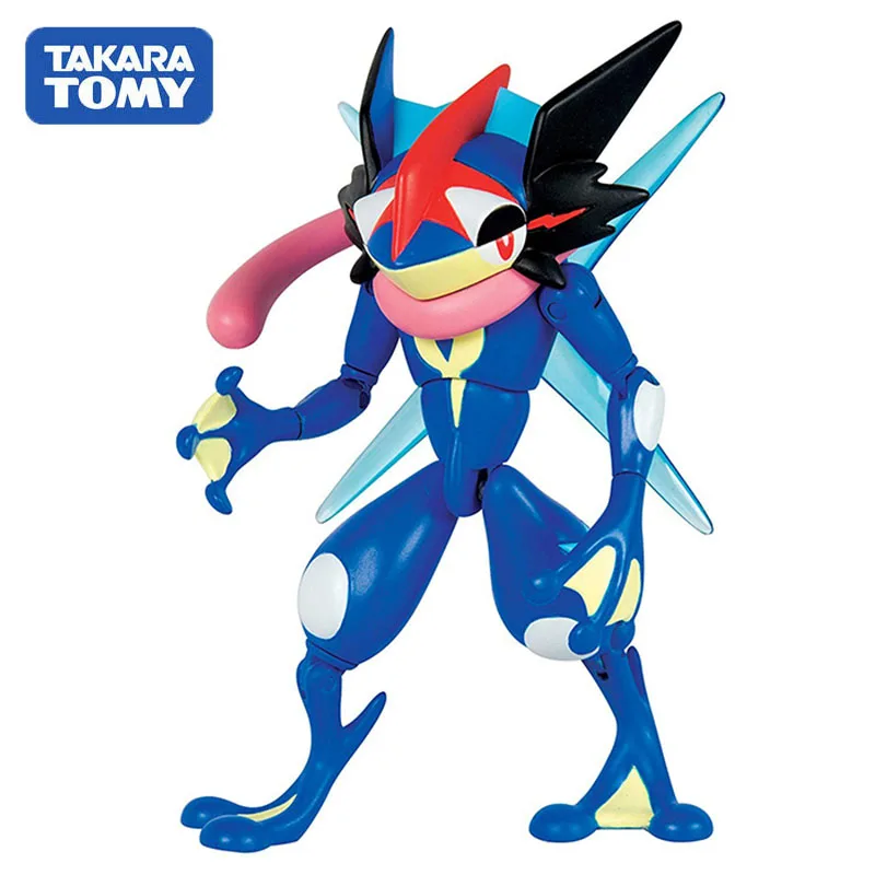 TAKARA TOMY, POKEMON Ash's Greninja, фигурка, коллекция игрушек, Покемон, фигурка, игрушки, подарки для детей, мальчиков, суставы, подвижные - Цвет: no box