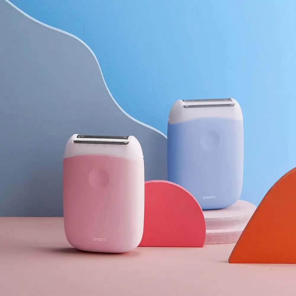 Новейшая электрическая бритва Xiaomi Mijia Smate, бритва USB, перезаряжаемая сухая влажная бритва, триммер для бороды IPX7, моющаяся Мужская и женская