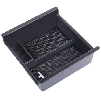 

For Toyota 4Runner (2010-2019), Center Console Organizer Insert Abs Black Materials Tray, Armrest Box Secondary Storage