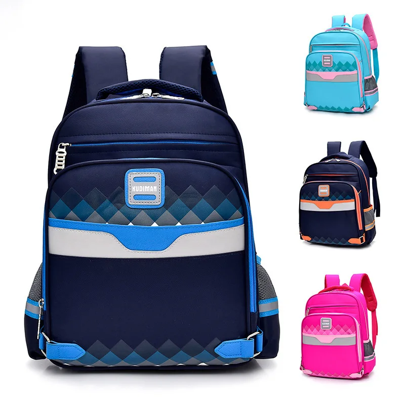 

New Style Schoolbag for Elementary School Students 1-3-6 Grade Breathable Female Backpack Wearable Girls Bag