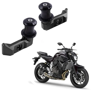 

Motorcycle Rear Wheel Fork Axle Slider Swingarm Stand Pick Up for Yamaha MT 07 FZ 07 MT-07 FZ-07 2015-2018 Motorcycle Accessorie